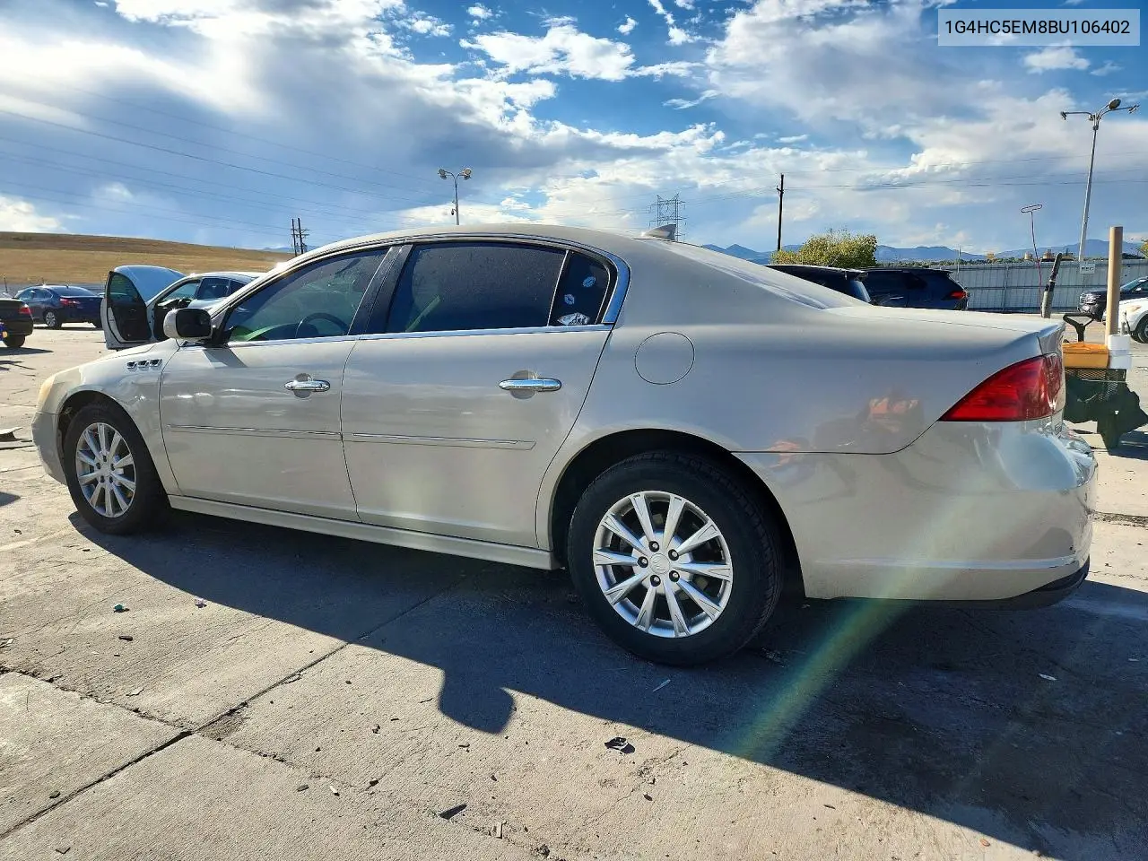 2011 BUICK LUCERNE VIN 1G4HC5EM8BU106402 — фото 2