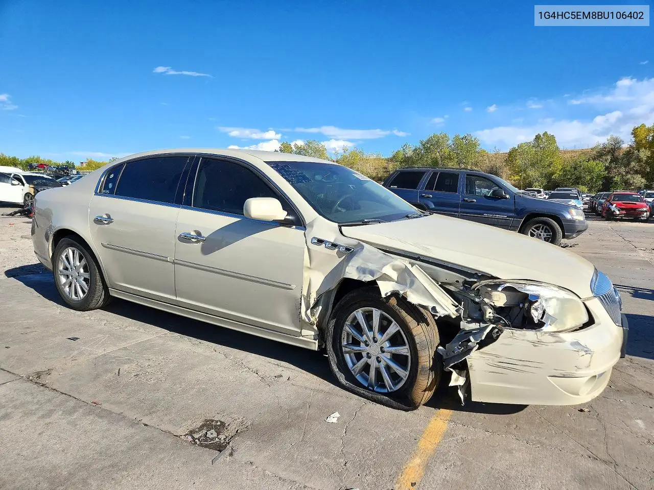 2011 BUICK LUCERNE VIN 1G4HC5EM8BU106402 — фото 4