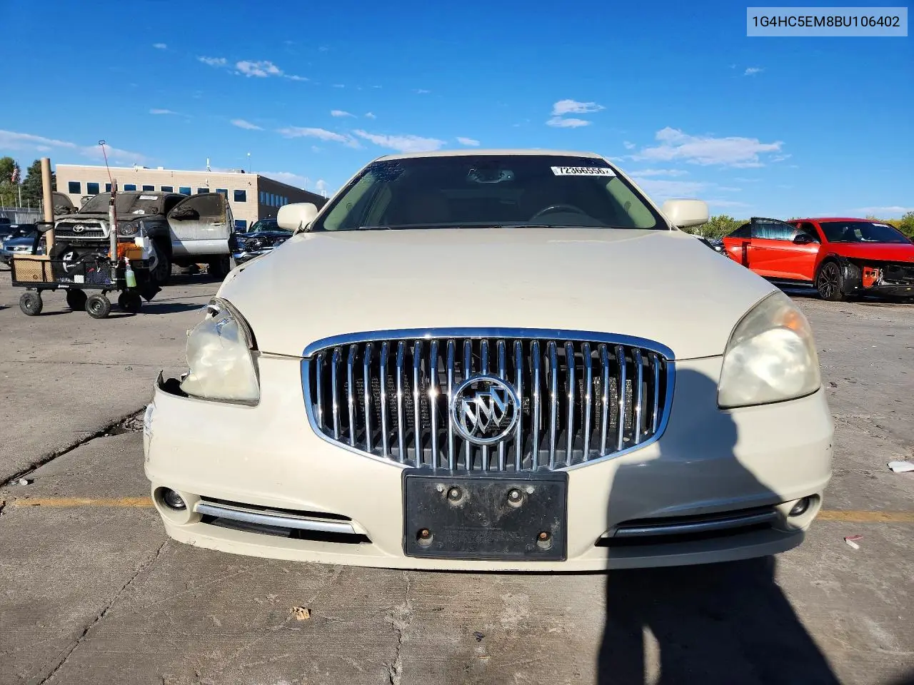 2011 BUICK LUCERNE VIN 1G4HC5EM8BU106402 — фото 5