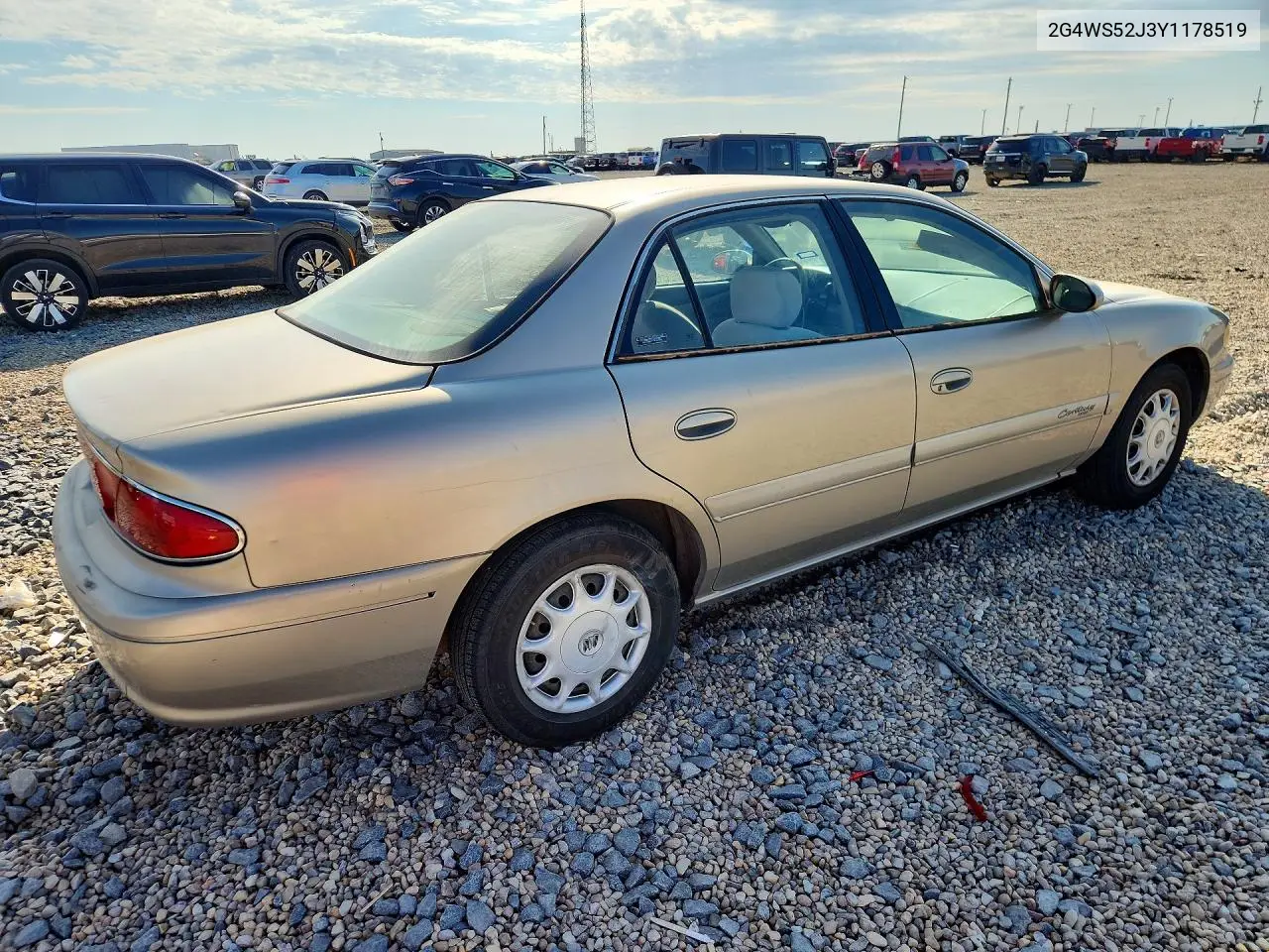 2000 BUICK CENTURY VIN 2G4WS52J3Y1178519 — фото 3