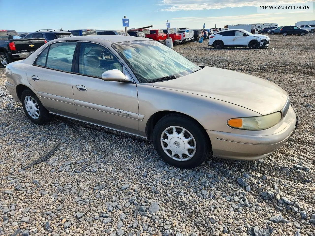 2000 BUICK CENTURY VIN 2G4WS52J3Y1178519 — фото 4