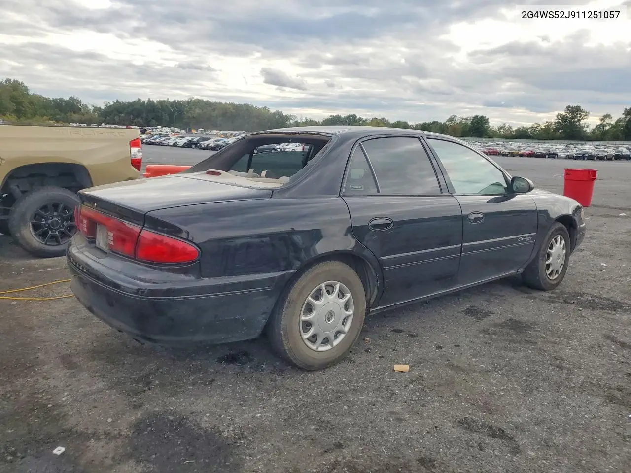 2001 BUICK CENTURY VIN 2G4WS52J911251057 — фото 3