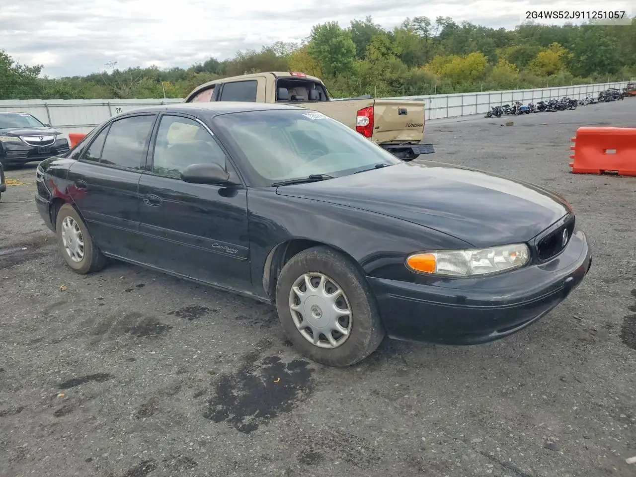 2001 BUICK CENTURY VIN 2G4WS52J911251057 — фото 4