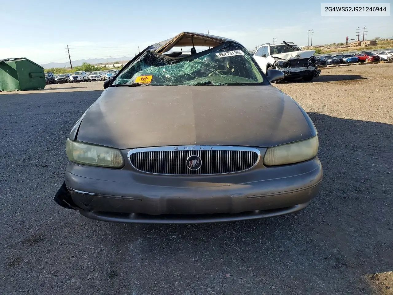 2002 BUICK CENTURY VIN 2G4WS52J921246944 — фото 5