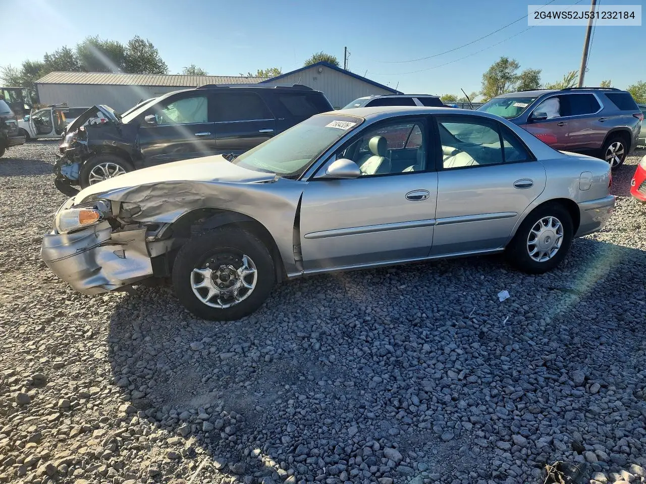 BUICK CENTURY 2003, VIN 2G4WS52J531232184