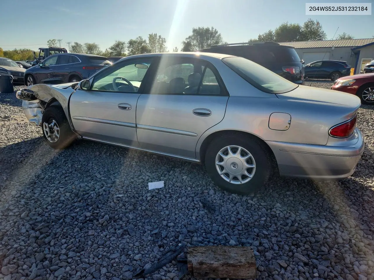 2003 BUICK CENTURY VIN 2G4WS52J531232184 — фото 2