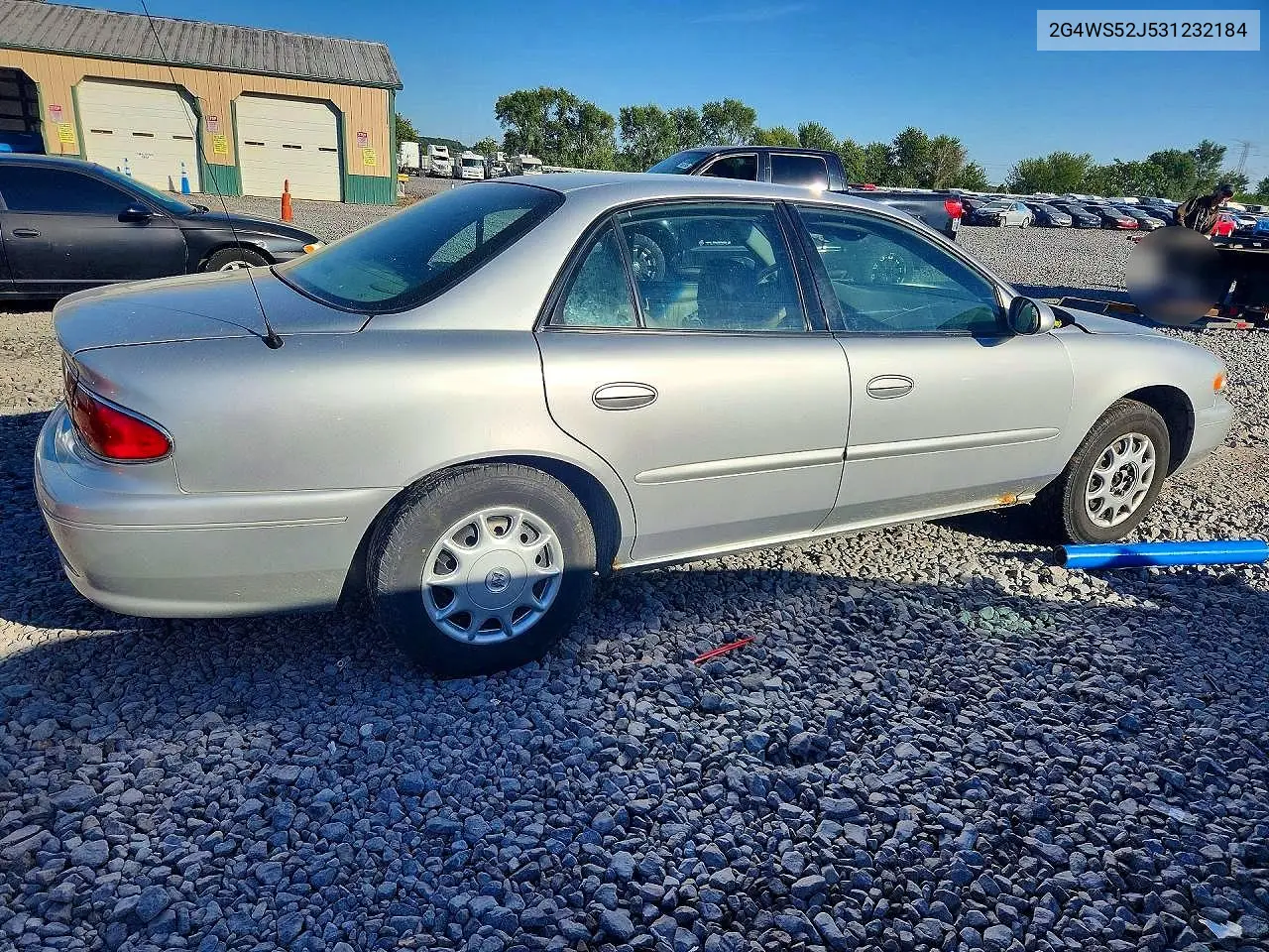 2003 BUICK CENTURY VIN 2G4WS52J531232184 — фото 3