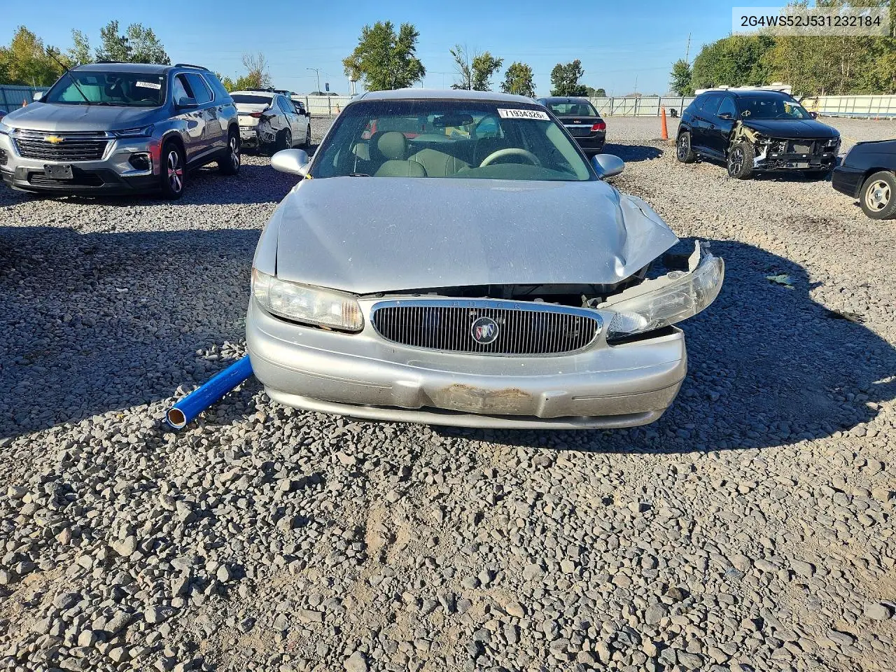 2003 BUICK CENTURY VIN 2G4WS52J531232184 — фото 5