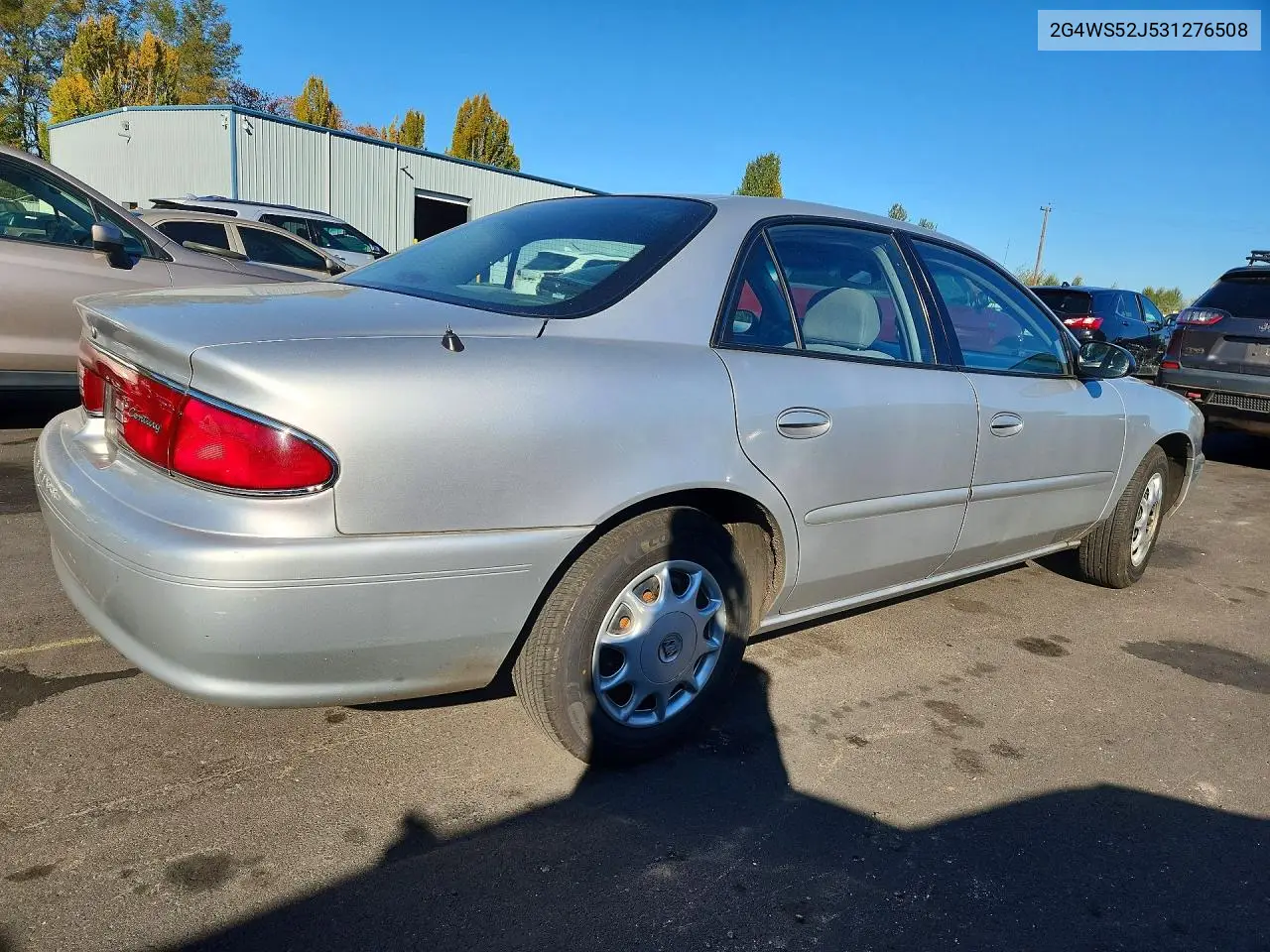 2003 BUICK CENTURY VIN 2G4WS52J531276508 — фото 3