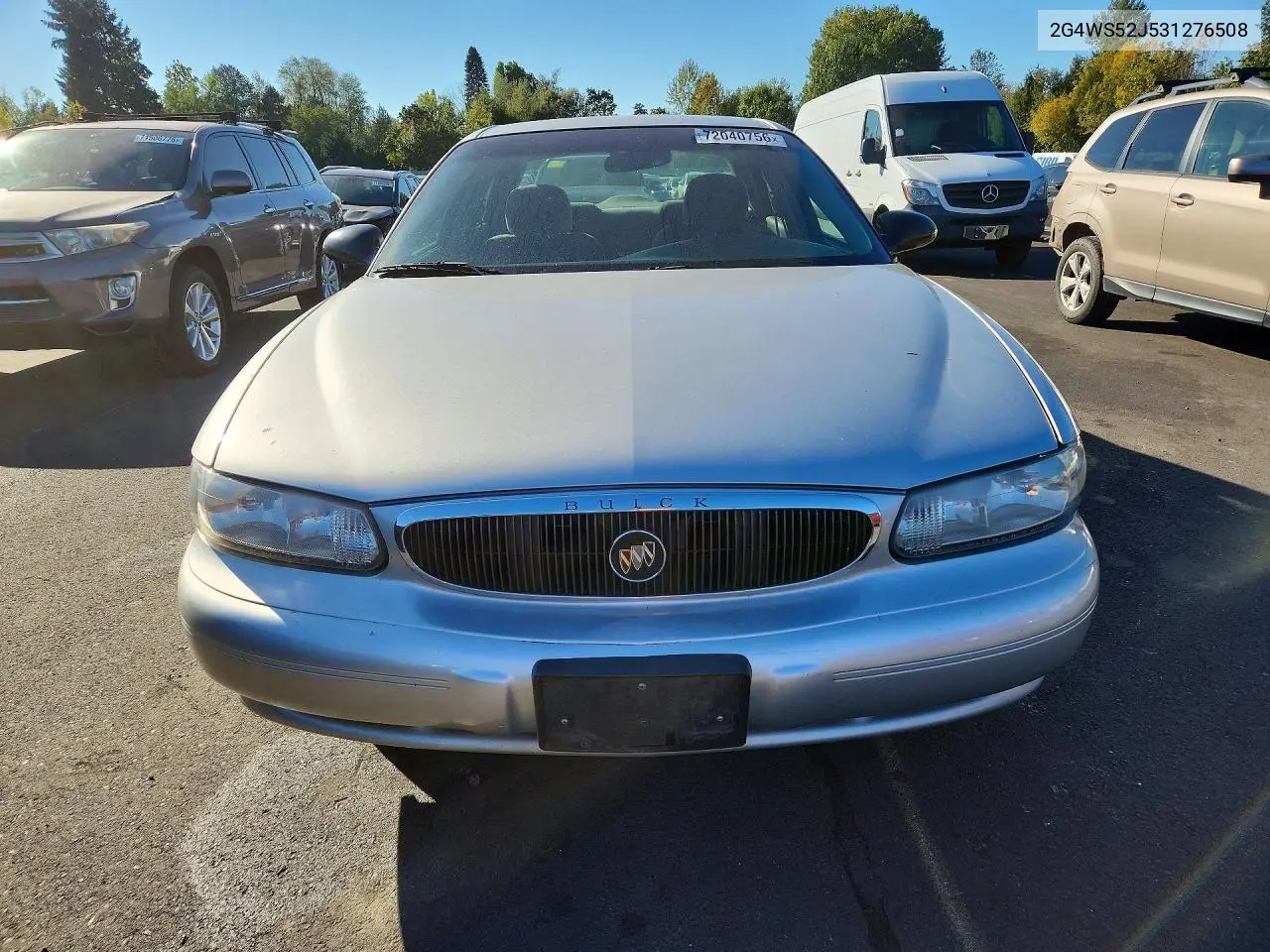 2003 BUICK CENTURY VIN 2G4WS52J531276508 — фото 5
