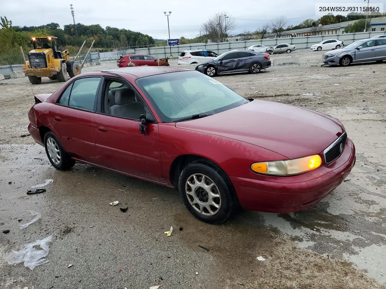 2003 BUICK CENTURY VIN 2G4WS52J931158560 — фото 4