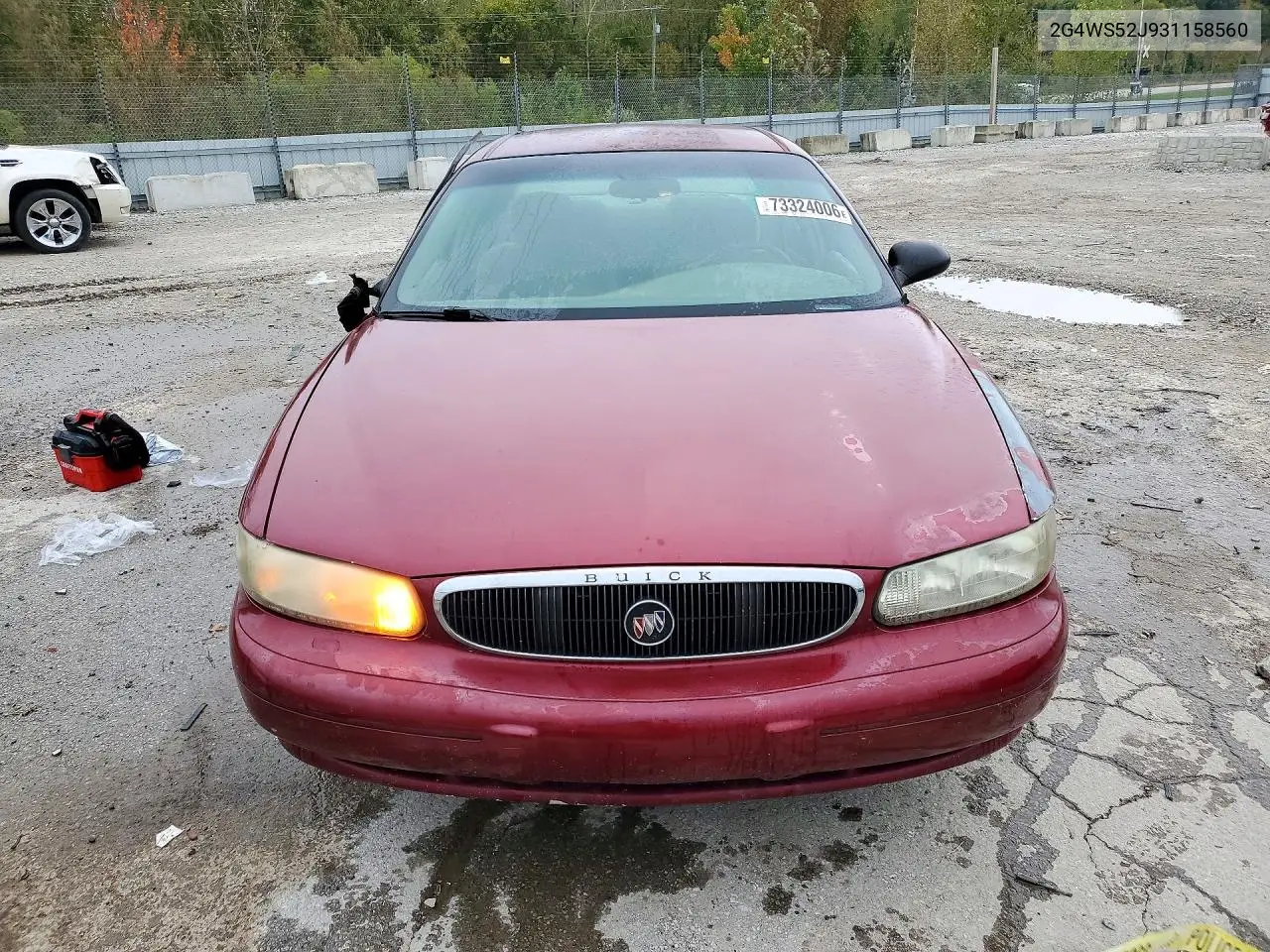 2003 BUICK CENTURY VIN 2G4WS52J931158560 — фото 5