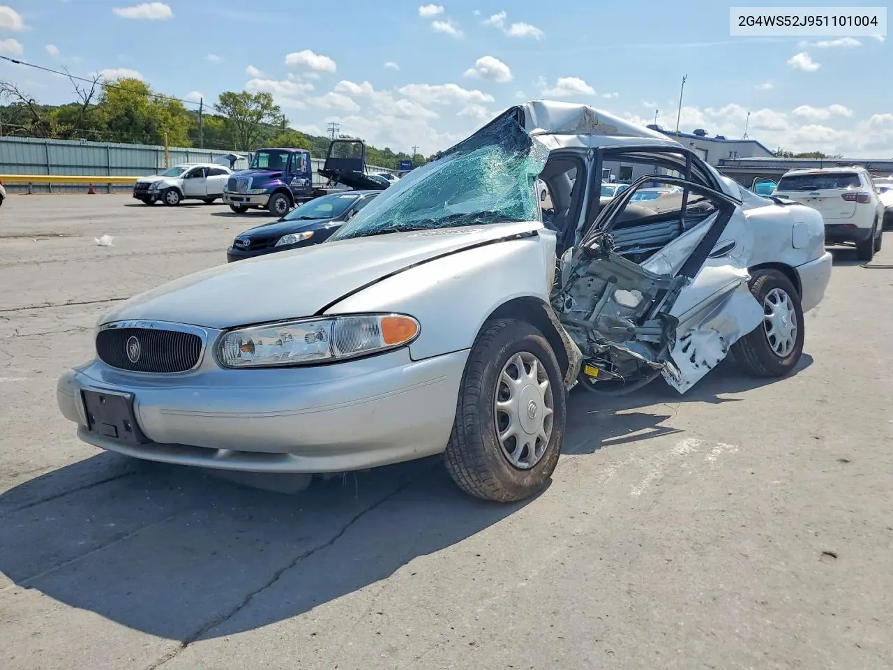 BUICK CENTURY 2005, VIN 2G4WS52J951101004