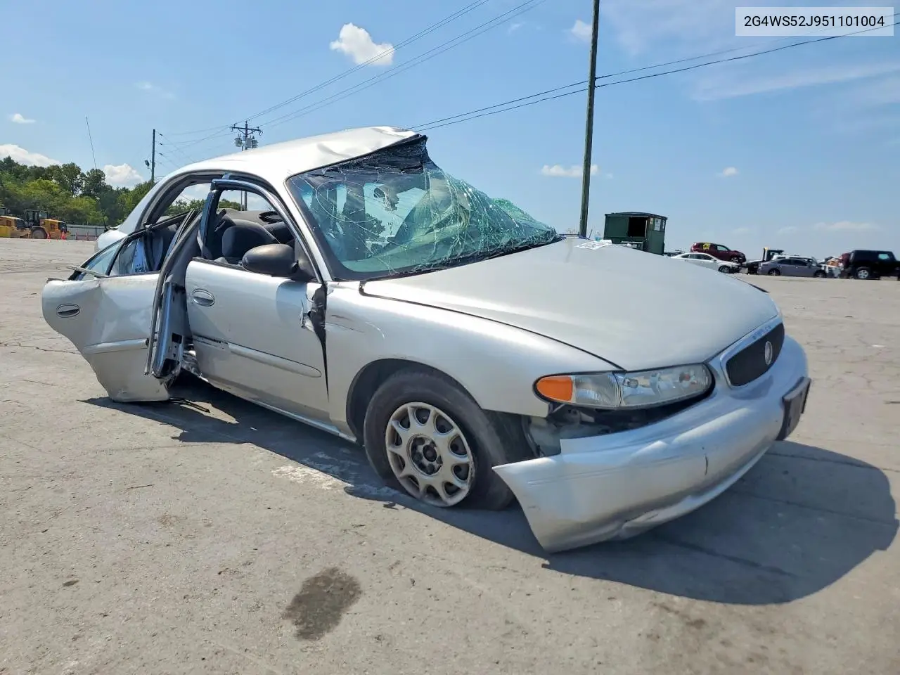 2005 BUICK CENTURY VIN 2G4WS52J951101004 — фото 4