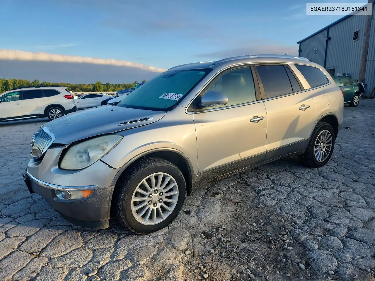 BUICK ENCLAVE 2008, VIN 5GAER23718J151341