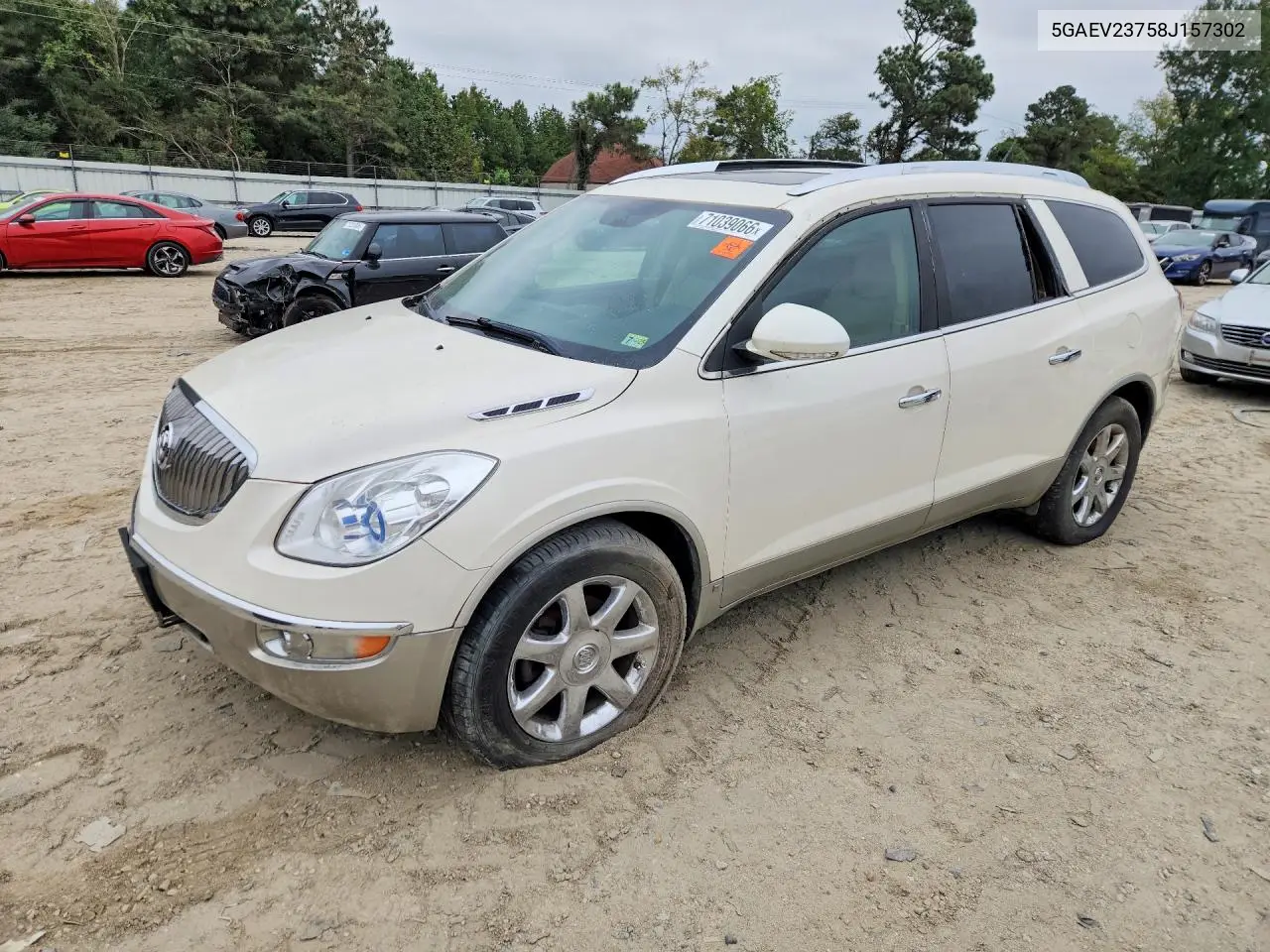 2008 BUICK ENCLAVE VIN 5GAEV23758J157302 — фото 2