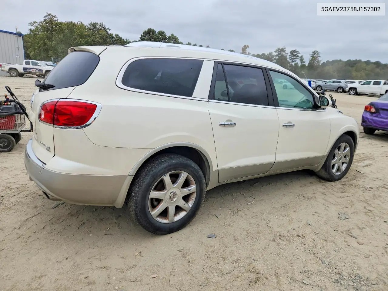 2008 BUICK ENCLAVE VIN 5GAEV23758J157302 — фото 4