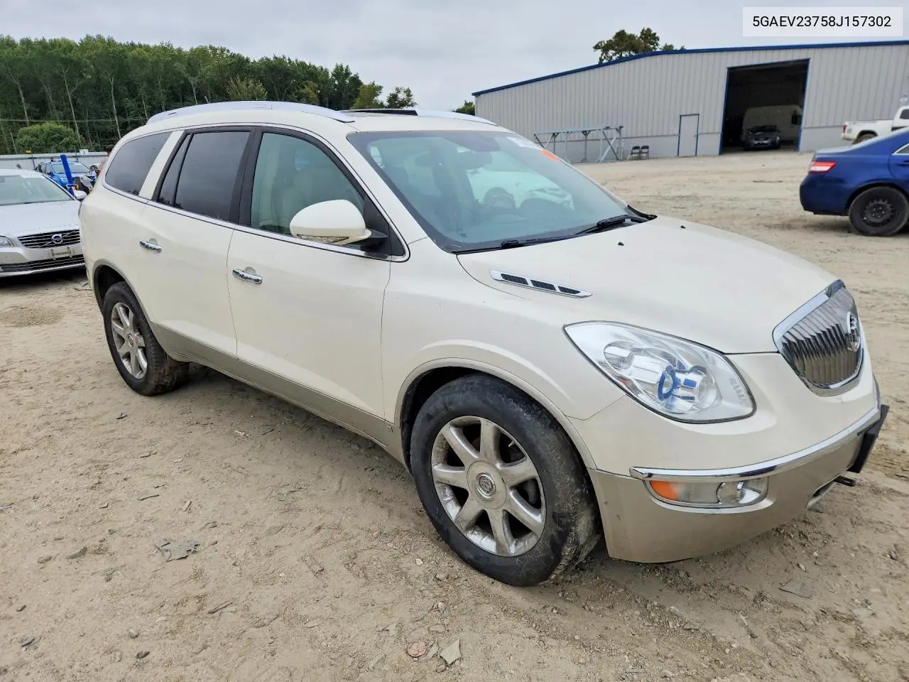 2008 BUICK ENCLAVE VIN 5GAEV23758J157302 — фото 5