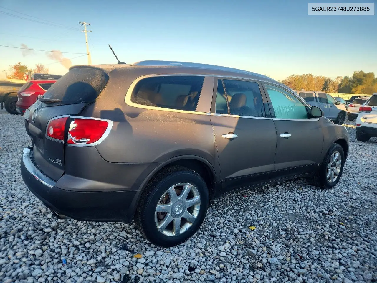 2008 BUICK ENCLAVE VIN 5GAER23748J273885 — фото 3