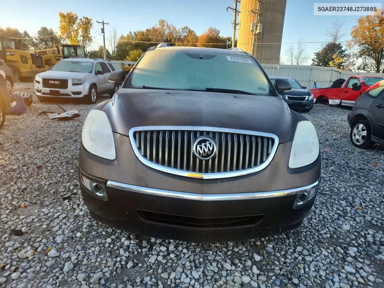 2008 BUICK ENCLAVE VIN 5GAER23748J273885 — фото 5