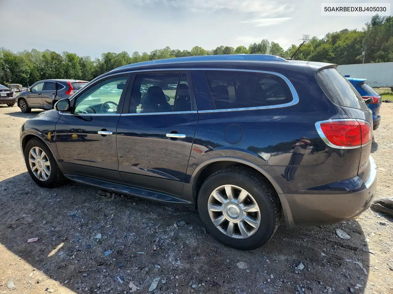 2011 BUICK ENCLAVE VIN 5GAKRBEDXBJ405030 — фото 2