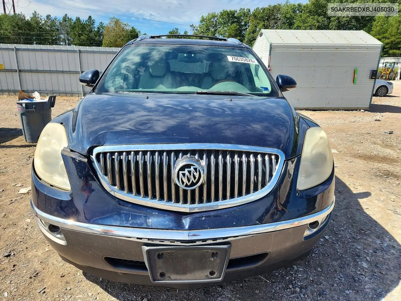 2011 BUICK ENCLAVE VIN 5GAKRBEDXBJ405030 — фото 5