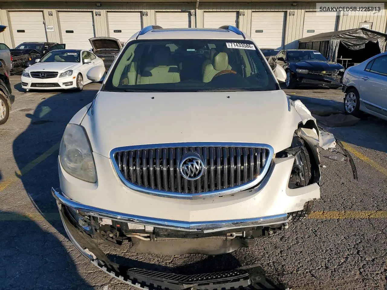 2011 BUICK ENCLAVE VIN 5GAKVCED5BJ225813 — фото 5