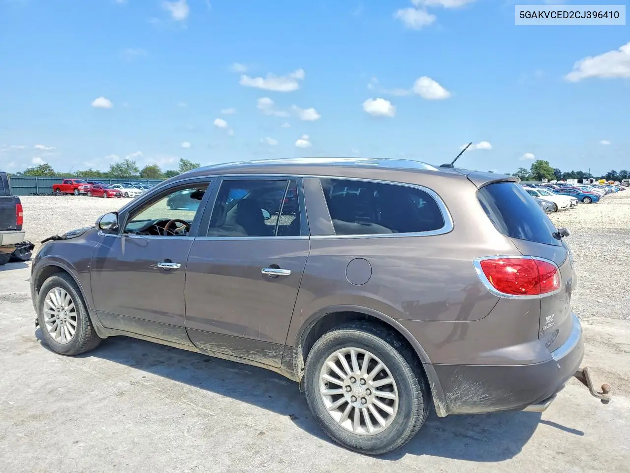 2012 BUICK ENCLAVE VIN 5GAKVCED2CJ396410 — фото 2