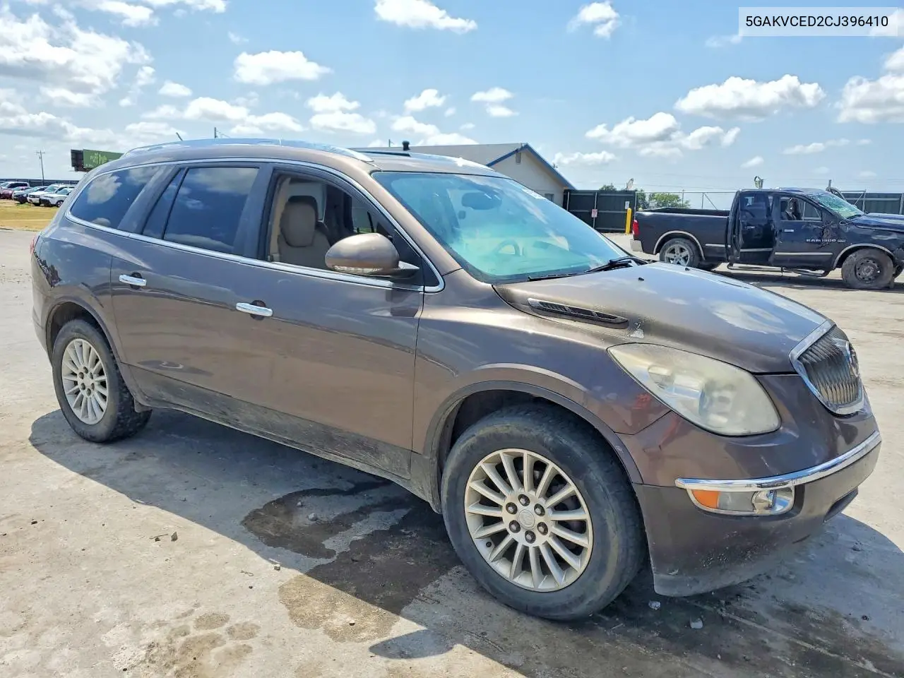 2012 BUICK ENCLAVE VIN 5GAKVCED2CJ396410 — фото 4
