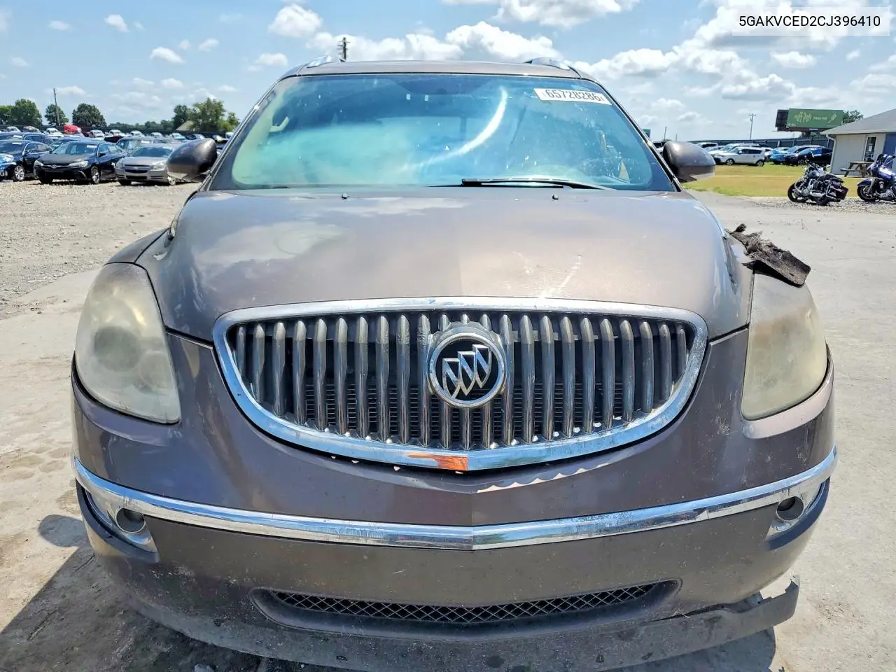 2012 BUICK ENCLAVE VIN 5GAKVCED2CJ396410 — фото 5