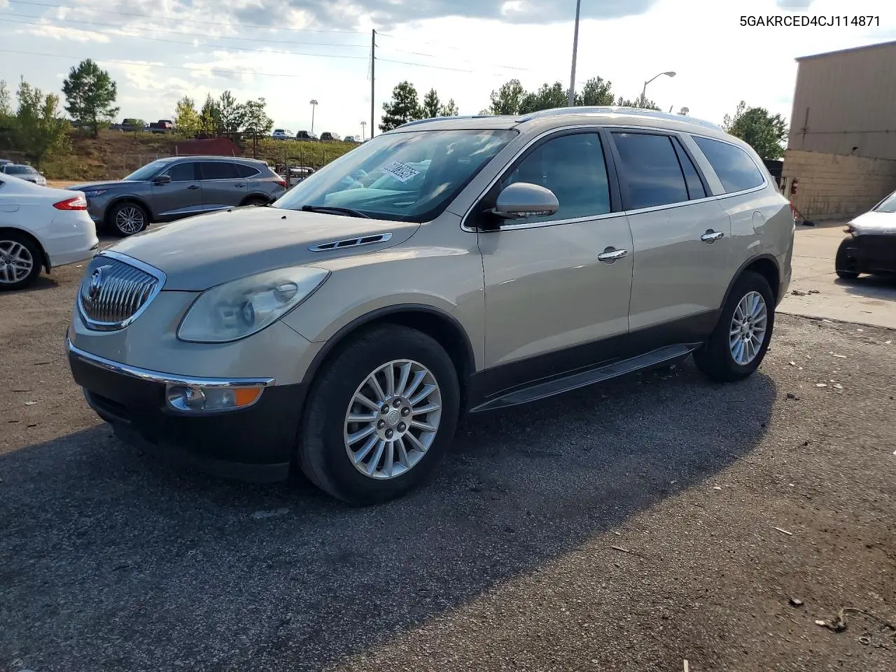 BUICK ENCLAVE 2012, VIN 5GAKRCED4CJ114871