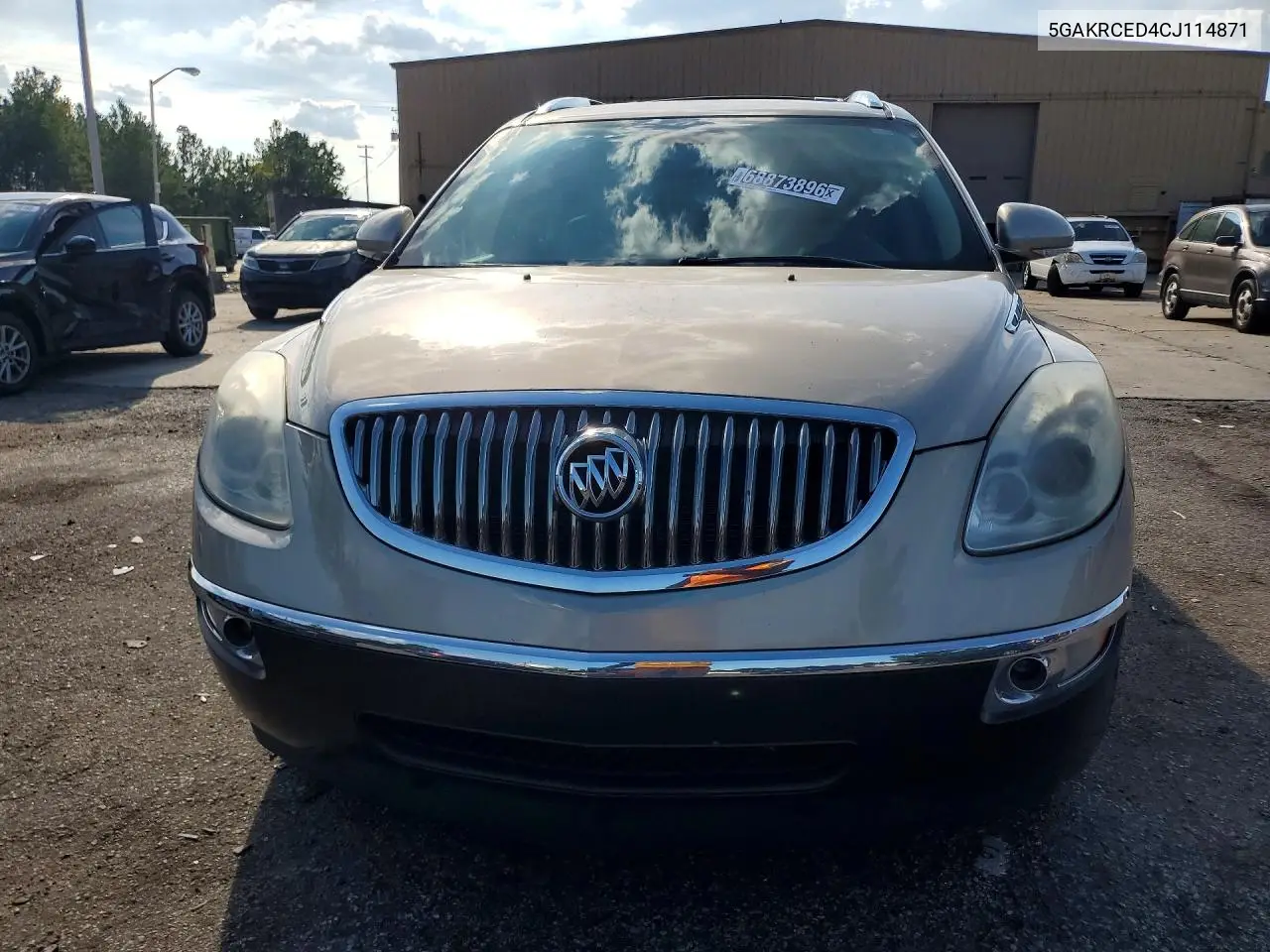 2012 BUICK ENCLAVE VIN 5GAKRCED4CJ114871 — фото 5