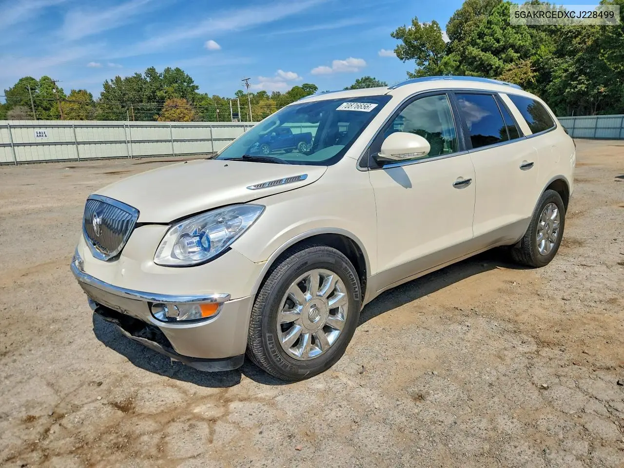 BUICK ENCLAVE 2012, VIN 5GAKRCEDXCJ228499