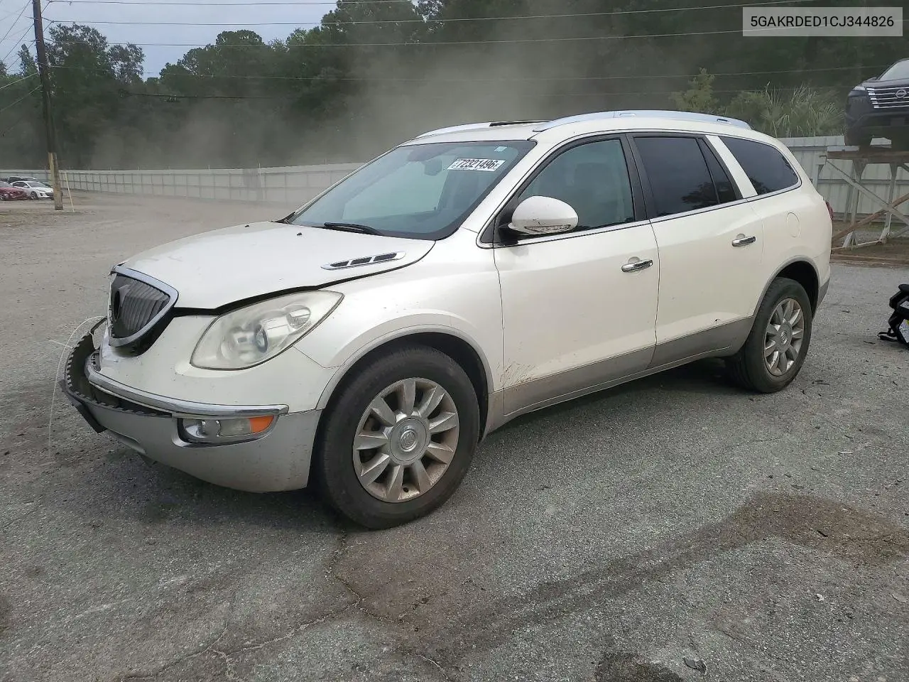 BUICK ENCLAVE 2012, VIN 5GAKRDED1CJ344826