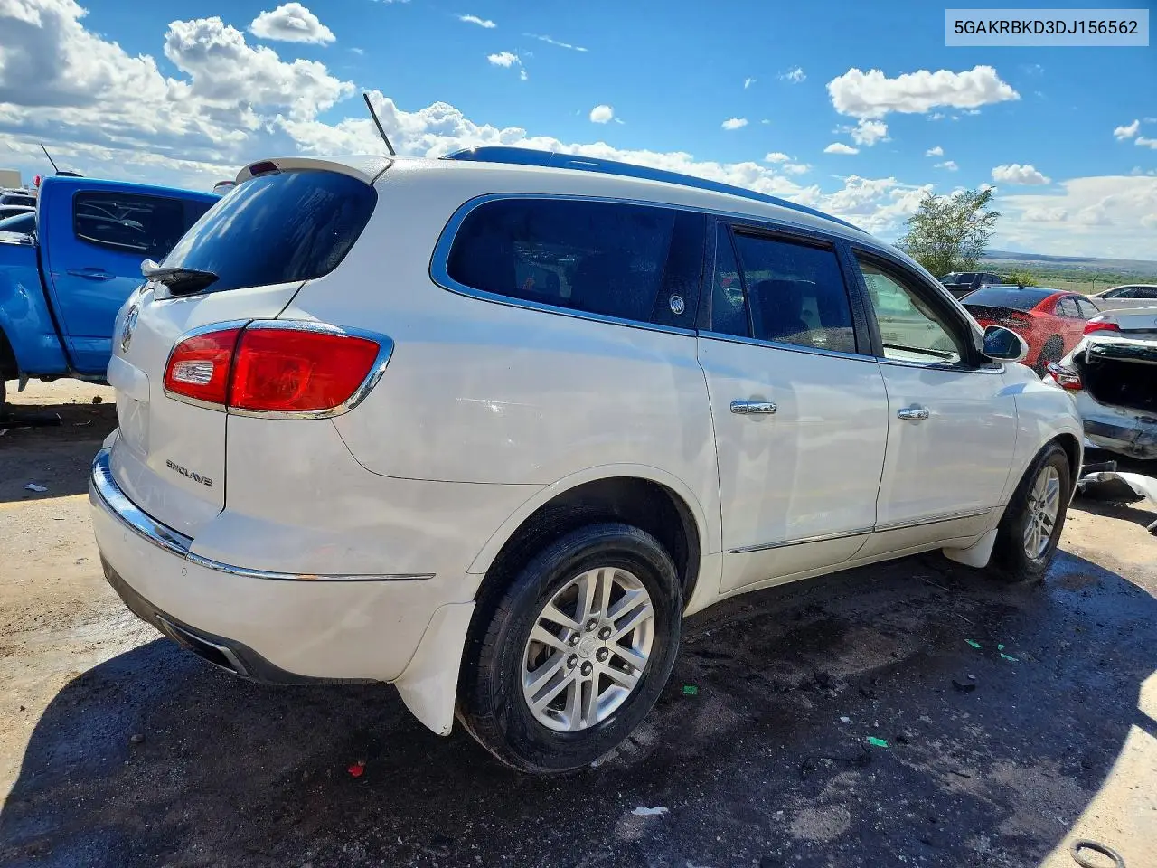 2013 BUICK ENCLAVE VIN 5GAKRBKD3DJ156562 — фото 3