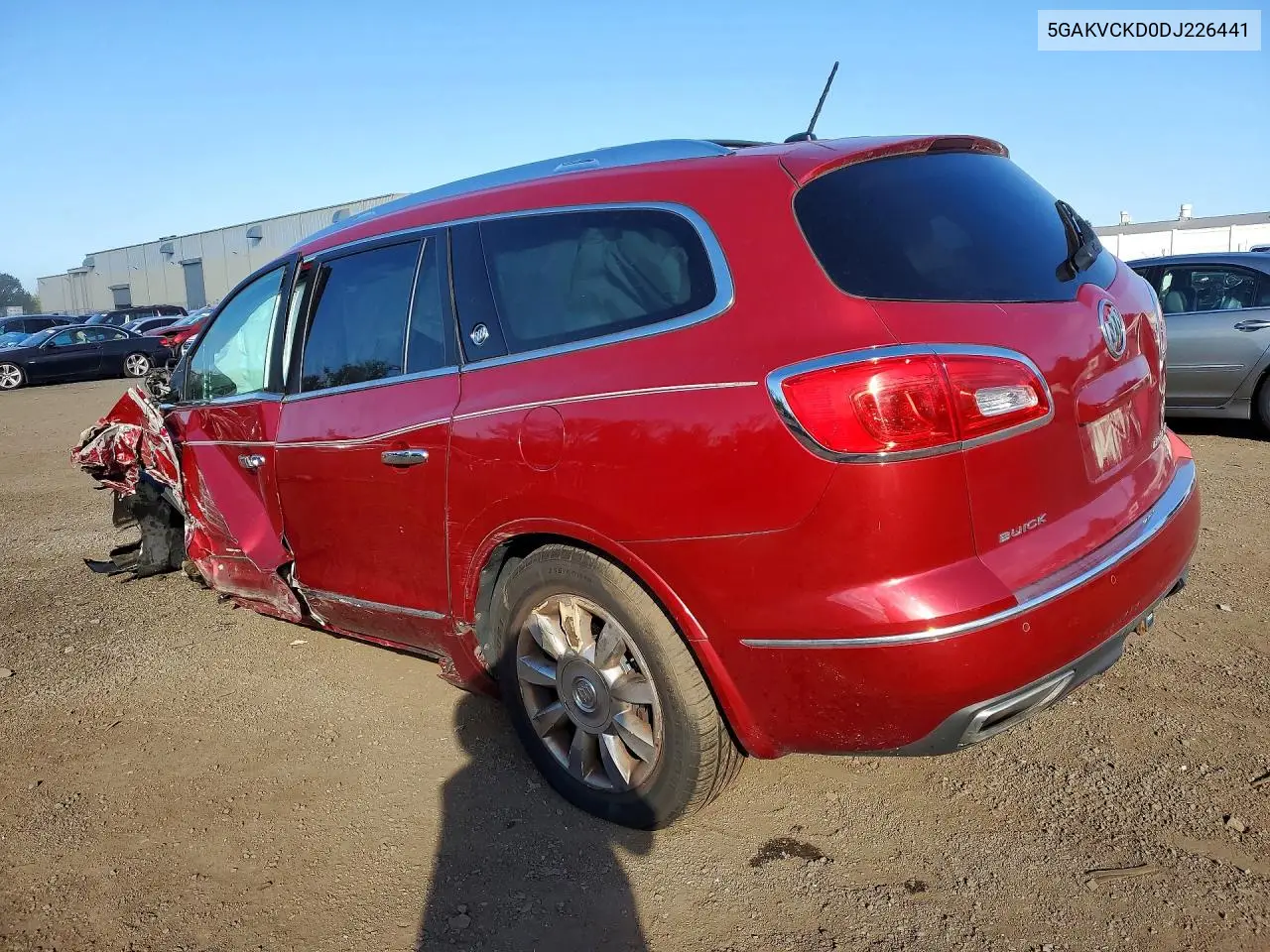 2013 BUICK ENCLAVE VIN 5GAKVCKD0DJ226441 — фото 2