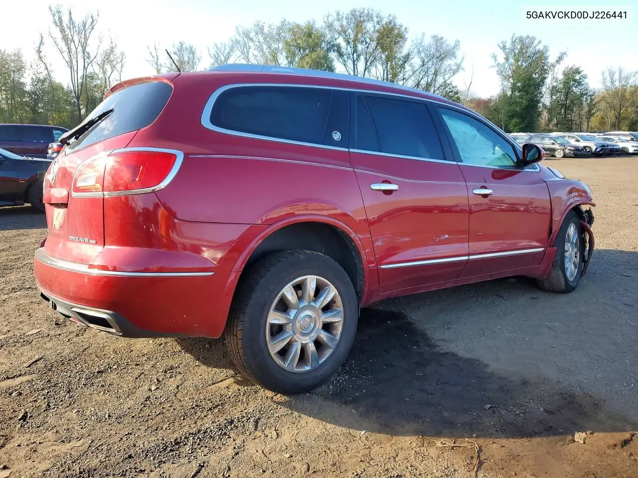 2013 BUICK ENCLAVE VIN 5GAKVCKD0DJ226441 — фото 3