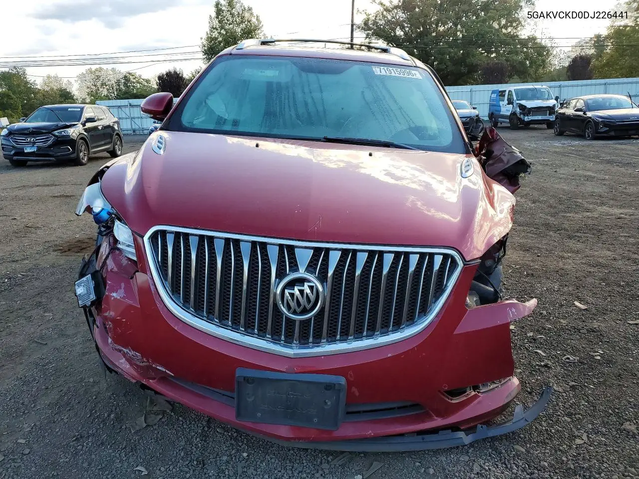2013 BUICK ENCLAVE VIN 5GAKVCKD0DJ226441 — фото 5