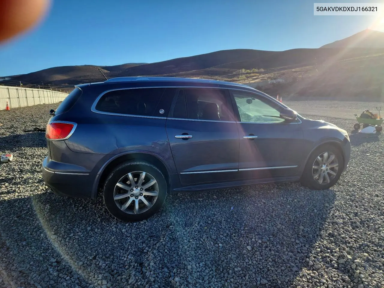 2013 BUICK ENCLAVE VIN 5GAKVDKDXDJ166321 — фото 3