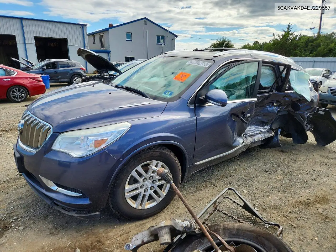 BUICK ENCLAVE 2014, VIN 5GAKVAKD4EJ229557