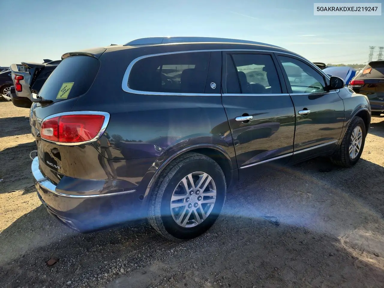 2014 BUICK ENCLAVE VIN 5GAKRAKDXEJ219247 — фото 3