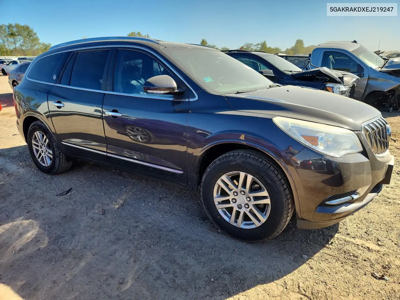 2014 BUICK ENCLAVE VIN 5GAKRAKDXEJ219247 — фото 4