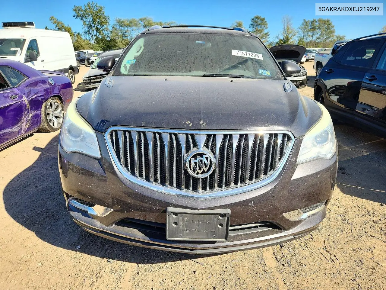 2014 BUICK ENCLAVE VIN 5GAKRAKDXEJ219247 — фото 5
