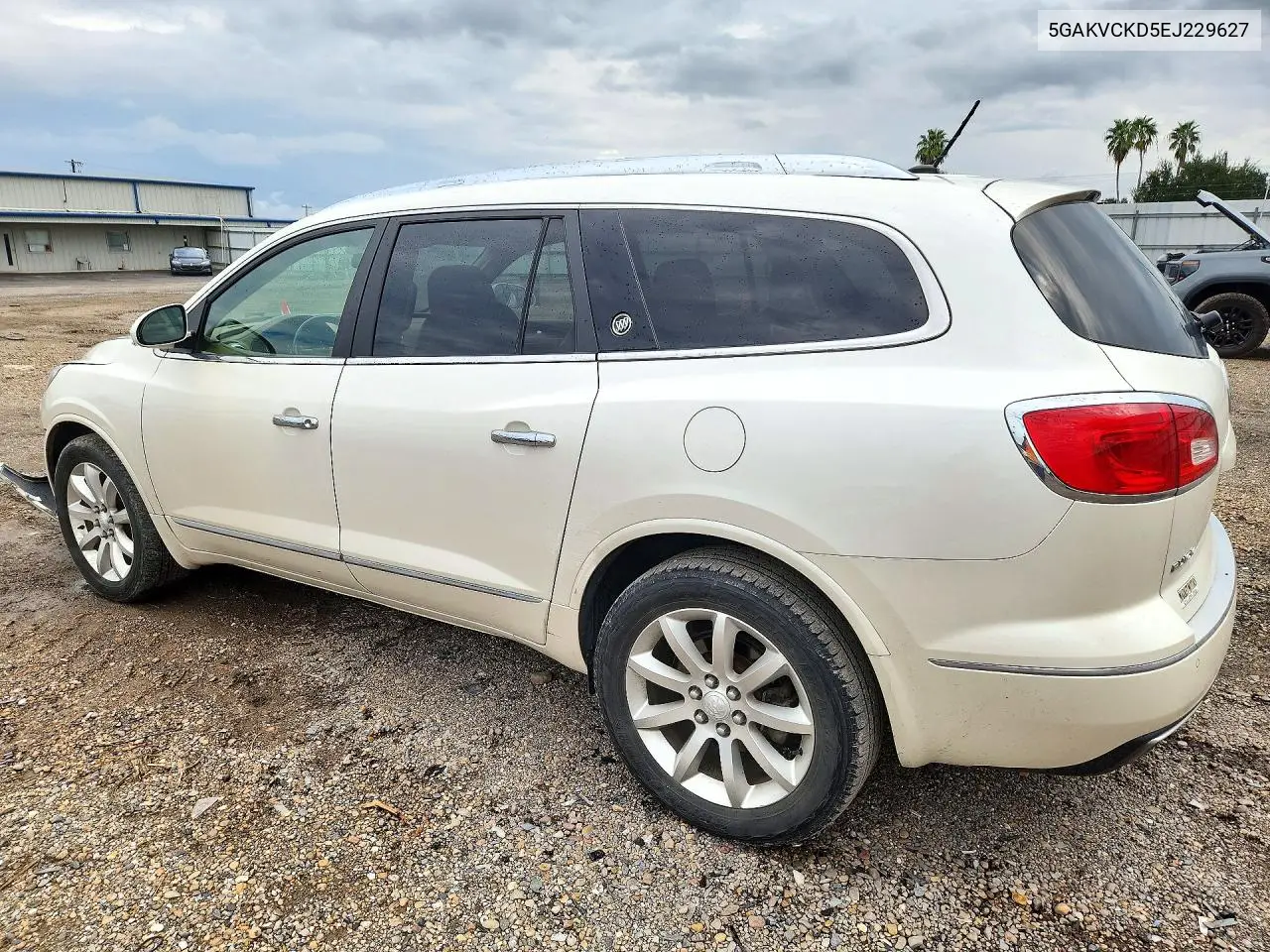 2014 BUICK ENCLAVE VIN 5GAKVCKD5EJ229627 — фото 2