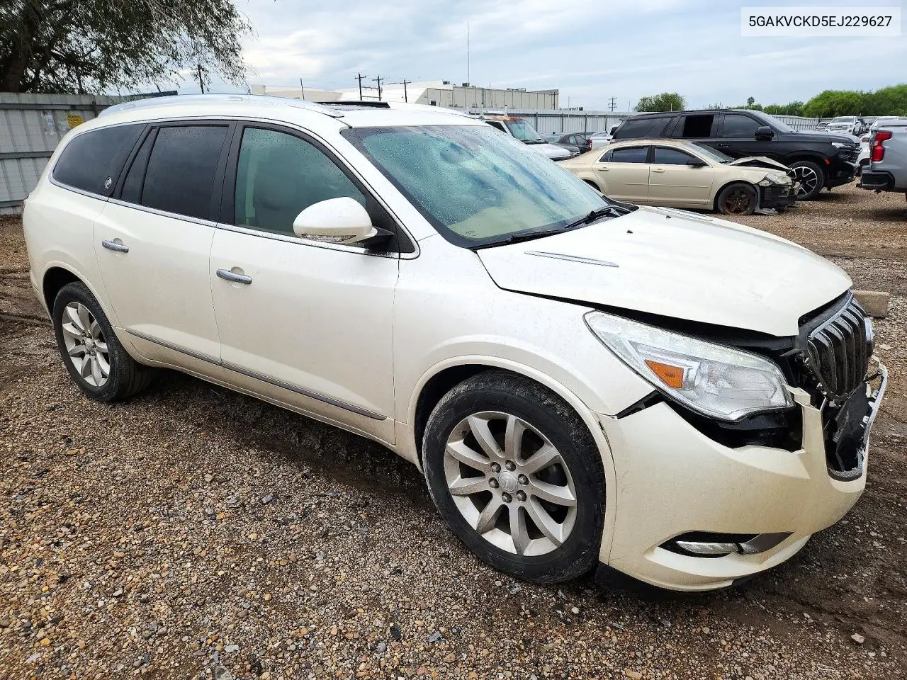 2014 BUICK ENCLAVE VIN 5GAKVCKD5EJ229627 — фото 4