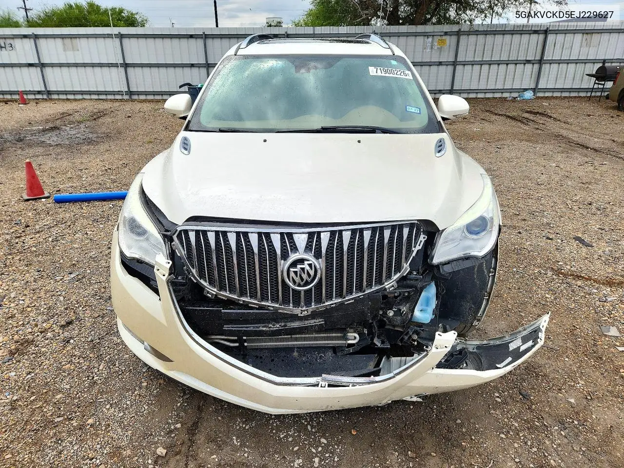 2014 BUICK ENCLAVE VIN 5GAKVCKD5EJ229627 — фото 5