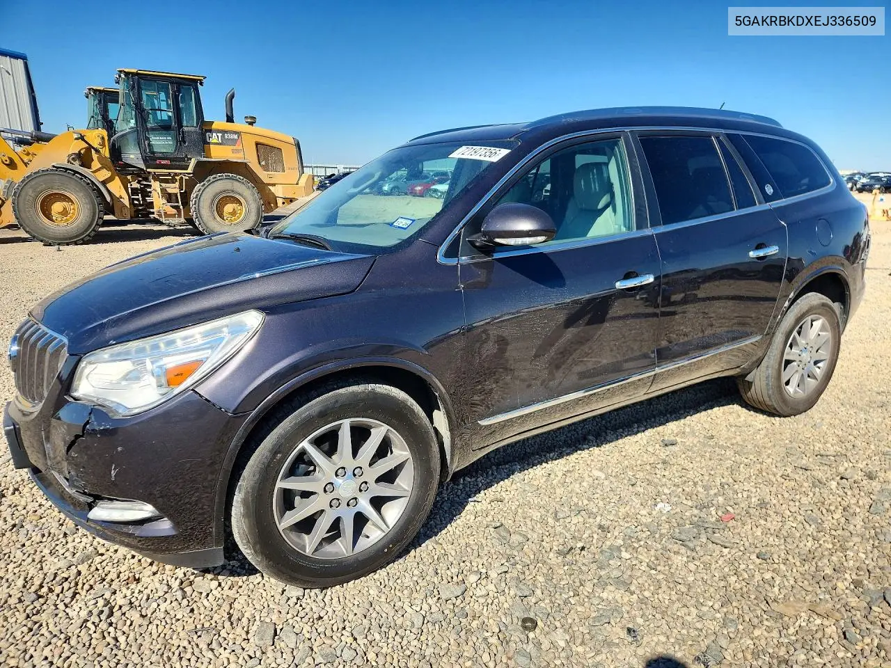 BUICK ENCLAVE 2014, VIN 5GAKRBKDXEJ336509