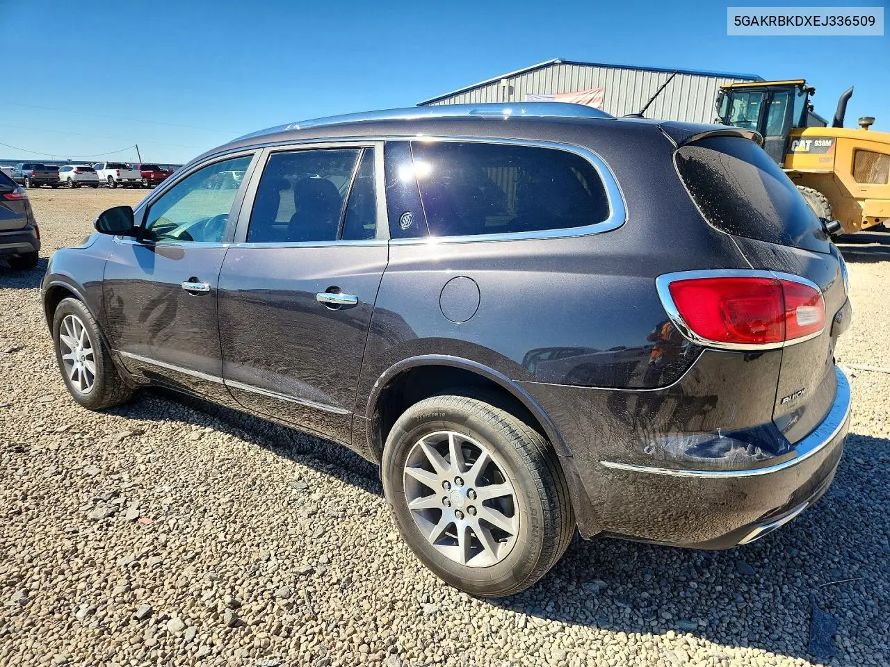 2014 BUICK ENCLAVE VIN 5GAKRBKDXEJ336509 — фото 2