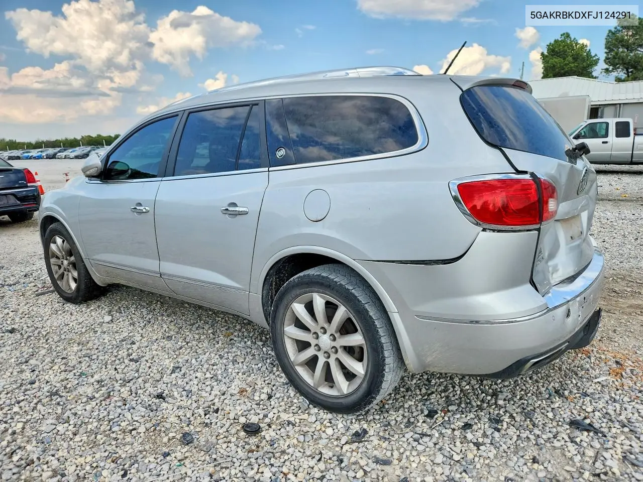 2015 BUICK ENCLAVE VIN 5GAKRBKDXFJ124291 — фото 2