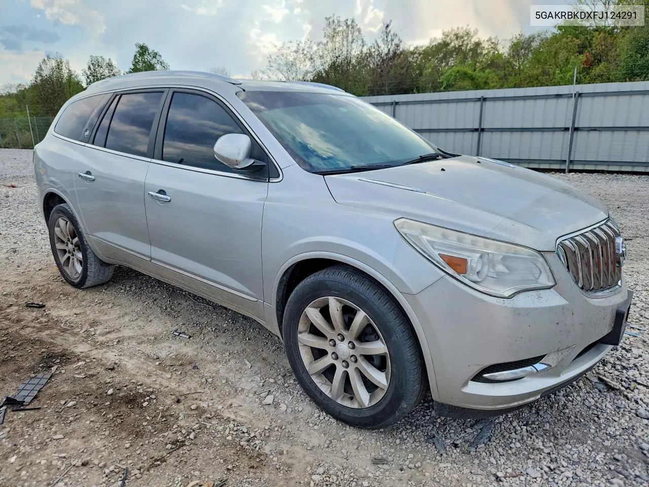 2015 BUICK ENCLAVE VIN 5GAKRBKDXFJ124291 — фото 4